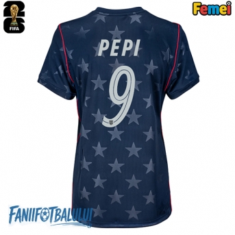 Statele Unite Ricardo Pepi #9 Echipament de Fotbal Replică Mondial 2026 Femei Deplasare
